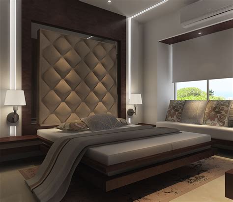 Residential 1 Bhk On Behance Modern Bedroom Interior Luxury Bedroom