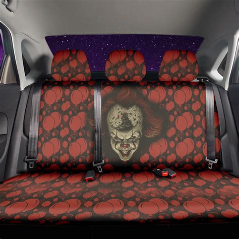 It Pennywise Car Back Seat Cover Decor Protectors