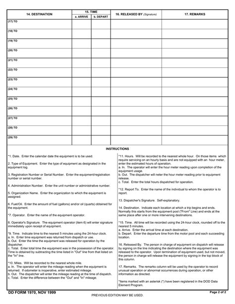 Dd Form 1970 Fill Out Sign Online And Download Fillable Pdf