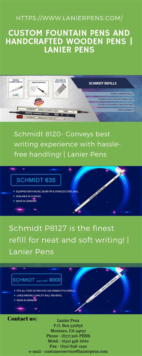 Schmidt P8127 Is The Short Rollerball Pen Refill That Provides One Year