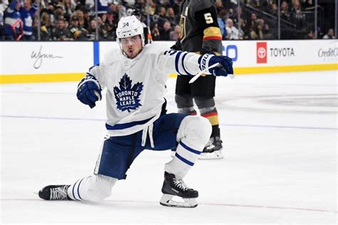 Auston Matthews Scores Twice In Leafs 6 3 Win In Vegas The Globe And Mail