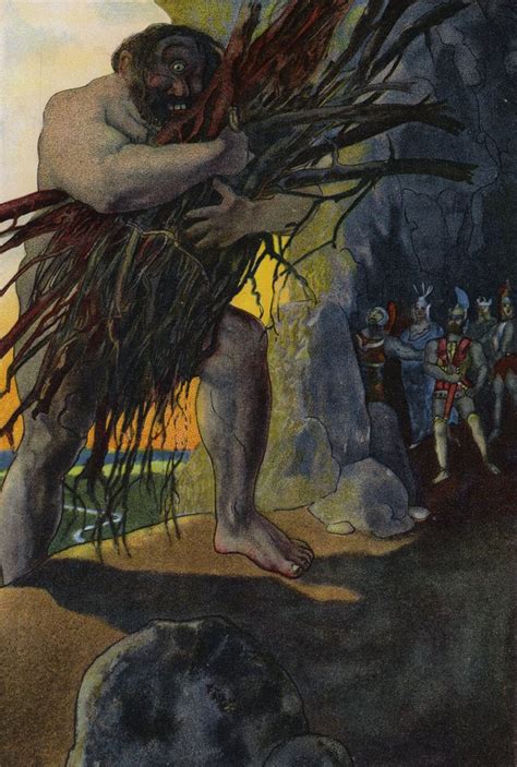 Odysseus And His Companions In The Cave Of The Cyclops 884996