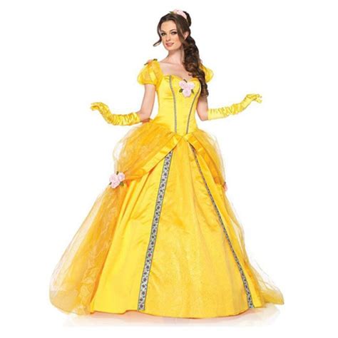 Buy Sexy Cosplay Costume Carnival Dress Snow White Princess Costume Yellow