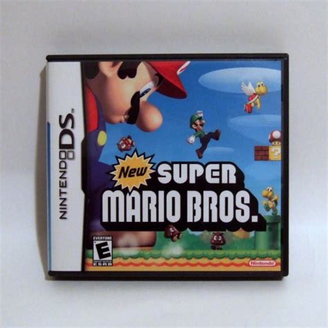New Super Mario Bros Nintendo Dsdsi Game Mint Complete