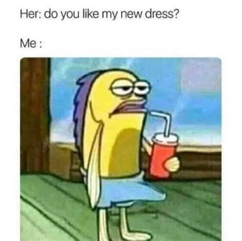her do you like my new dress me