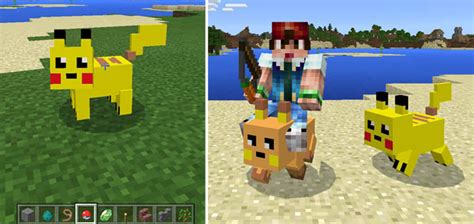 Pikachu Pig Addon Minecraft Pe Mods And Addons