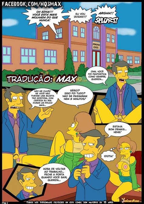 Os Simpsons Velhos Costumes Hentai E Quadrinhos Eroticos