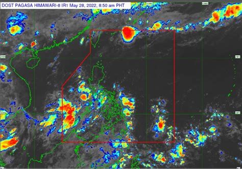 Pagasa Releases Latest Weather Update For Saturday May 28