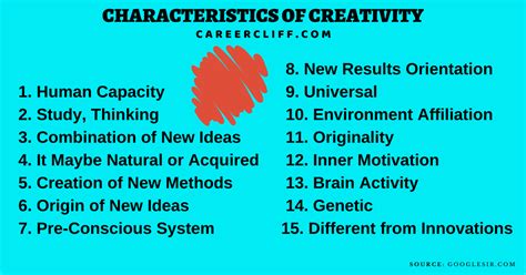 27 Characteristics Of Creativity What Is The Nature Of Creativity