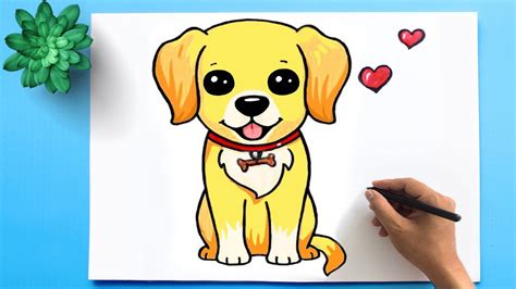 How To Draw A Dog Puppy Drawing 🐶 Youtube