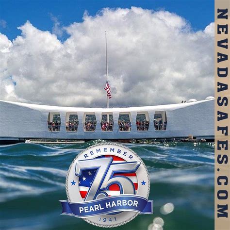 Today National Pearl Harbor Remembrance Day Is The 75th Anniversary Of