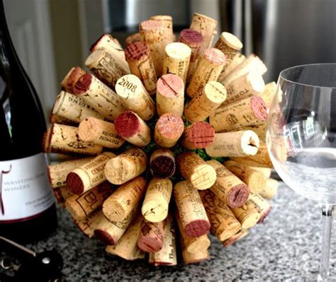 Decorative Wine Cork Ball Large By Lusciouslotusdesigns On Etsy Wine