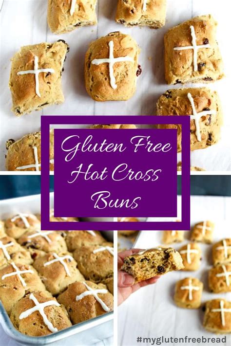 Gluten Free Hot Cross Buns With Dairy Free Option Gluten Free Hot