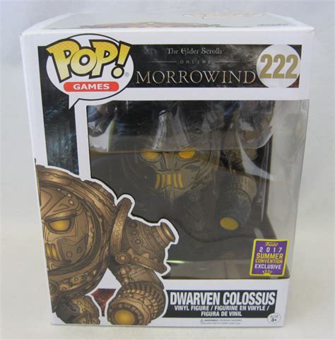 Pop Dwarven Colossus The Elder Scrolls Online Morrowind Funko 2017