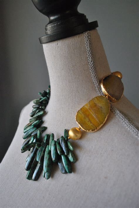 Hancrafted Jewelry By Therart Jewelry Inc African Turquoise And Honey