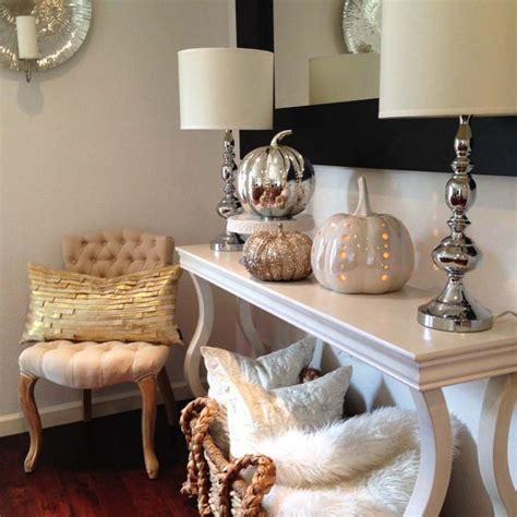 23 Amazing Ways To Style Your Console Table With Fall Decor Fall
