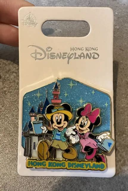 Disney Pins Hkdl Hong Kong Disneyland Mickey Minnie Mouse Castle Pin