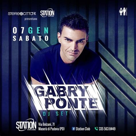 Sto lontano dallo stress fumo un po' e dopo gioco a p.e.s. Gabry Ponte allo Station Club di Maserà di Padova il 7 ...