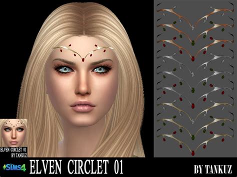 The Sims 4 Elven Circlet 01 By Tankuz