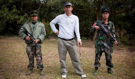 Myanmars Guerrilla Golfers Going A Few Rounds The New York Times