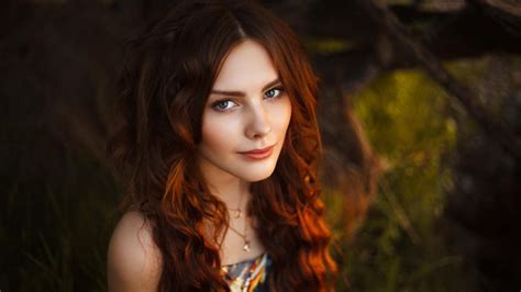 sexy skinny blue eyed long haired red hair teen girl wallpaper 6425 1920x1080 1080p