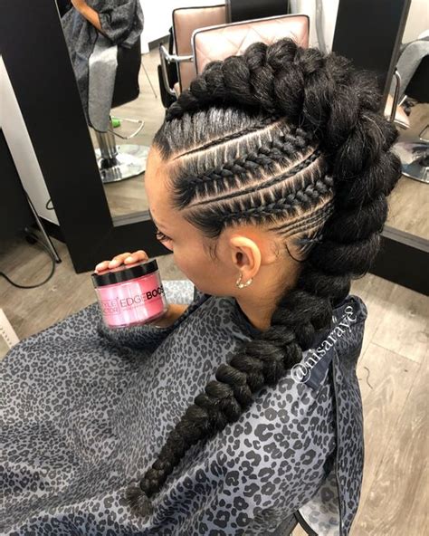 47 Best African Fishtail Braids Hairstyle 2019 For Black Hair Styleuki