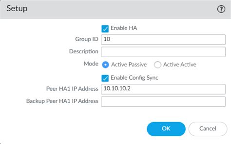 How To Configure High Availability In Palo Alto Networks Firewall