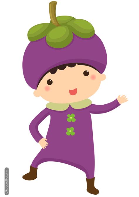 Kartun Comel ( Buah ) KOLEKSI GRAFIK UNTUK GURU