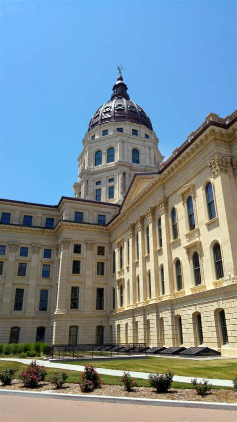 Capitol Building Topeka Kansas Visions Of Travel