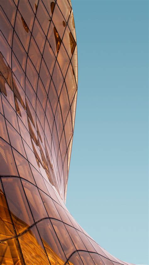 Download Wallpaper 1440x2560 Building Facade Architecture Glass