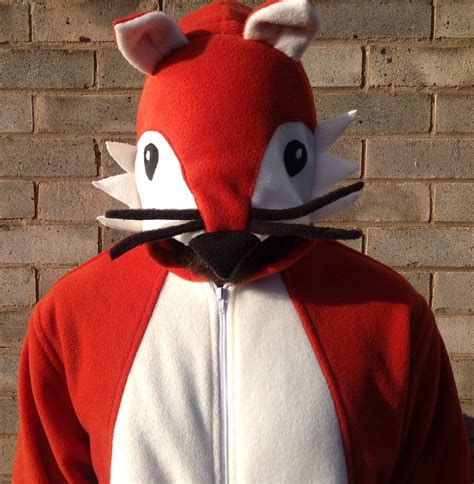 Fabulous Frisky Frolicking Fox Onesie Fox Kigurumi Fox Etsy