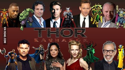 The Cast Of Thor Ragnarok And The Character They Will