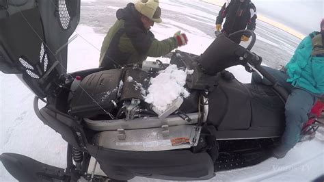How To Cool Down Snowmobile Youtube