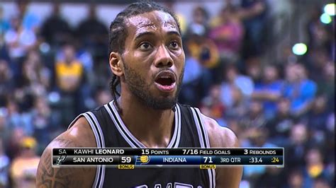 Kawhi Leonard Full Game Highlight Vs Indiana Pacers 23points6rebounds