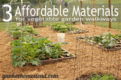 We review a number of plants that will give you many years of produce and true value for money. 3 Affordable Materials for Vegetable Garden Walkways ...