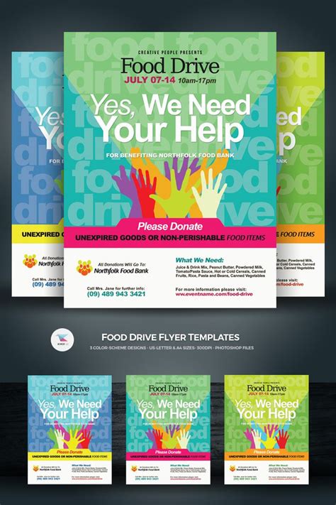 Food drive flyer samples free food drive flyer template 5 canned. Food Drive Flyers Corporate Identity Template #Flyers # ...