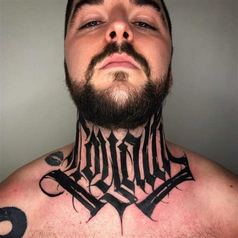 44 Awesome Neck Tattoo Ideas For Men And Women