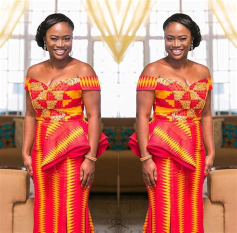 Kente Styles For Ghanaian Bride Classic Collection Reny Styles