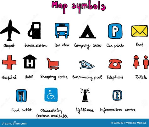 Hotel Map Symbols Stock Illustrations 1122 Hotel Map Symbols Stock