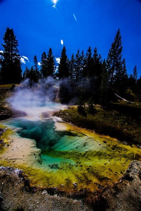 The 30 Most Beautiful Nature Photography Yellowstone Geyser Pool