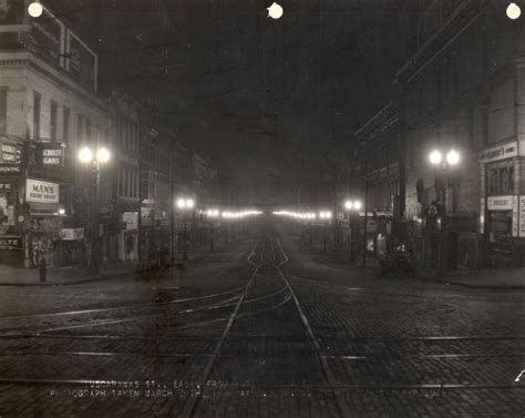 Here is a shot from Public Square in Canton, Ohio, looking down E. Tusc