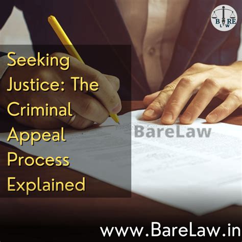 Seeking Justice The Criminal Appeal Process Explained Barelaw