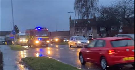 man charged as woman rushed to hospital after three vehicle scots crash daily record