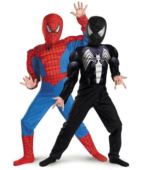 Spiderman Reversible Kids Costume Boy Spider Man Costumes