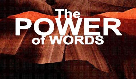 Story The Power Of Words