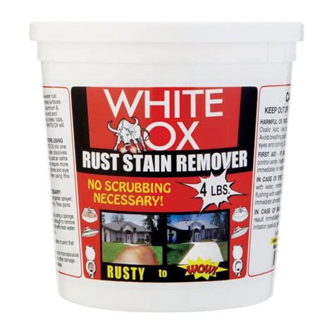 White Ox 4 Lbs Rust Remover Crystals