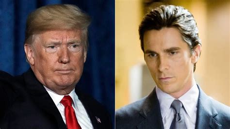 Christian Bale Says Trump Thought He Was Bruce Wayne When He Met Him While Filming The Dark