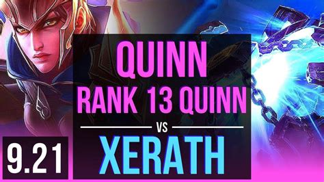 Quinn Vs Xerath Mid 30m Mastery Points Rank 13 Quinn 700 Games
