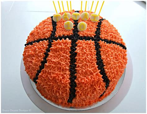 Amaze Dessert Boutique Basketball Cake