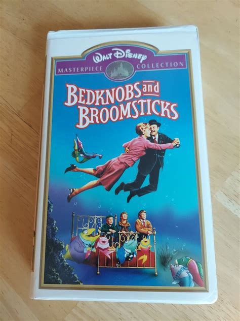 Disneys Bedknobs And Broomsticks Vhs Clamshell Rare Htf My Xxx Hot Girl